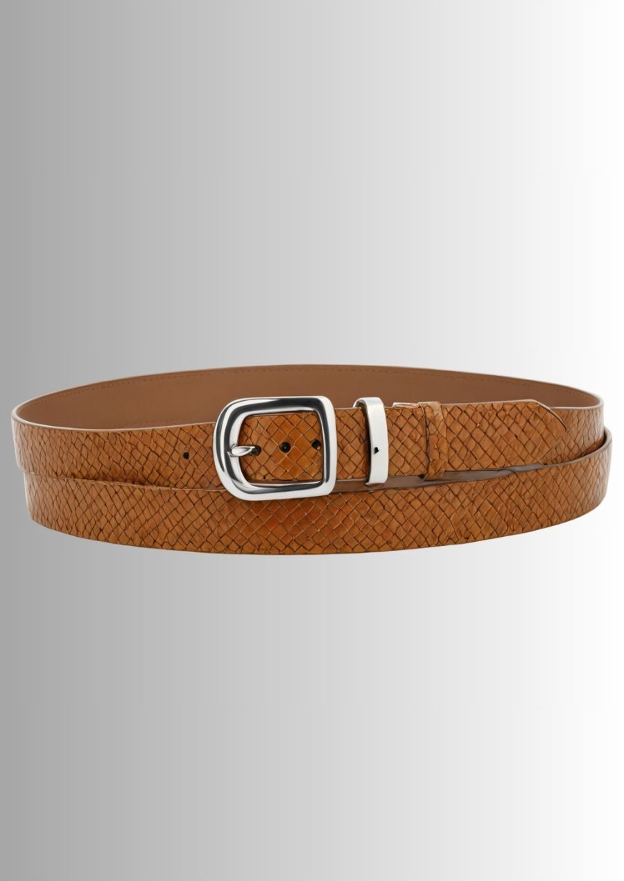 Ceinture en cuir pour femme, chic et élégante pour une touche de sophistication.