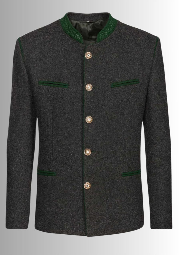Alliez chaleur et style avec cette veste en laine élégante pour homme.
